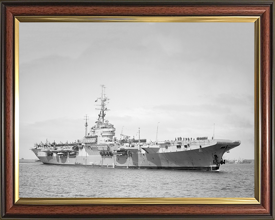 HMS Glory R62 | Photo Print | Framed Print | Colossus Class | Aircraft Carrier | Royal Navy - Hampshire Prints