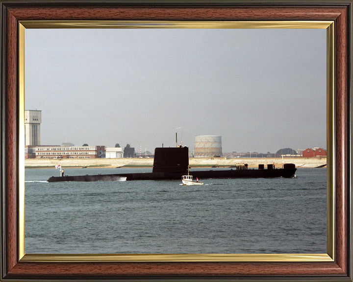 HMS Otter S15 Royal Navy Oberon class Submarine Photo Print or Framed Print - Hampshire Prints