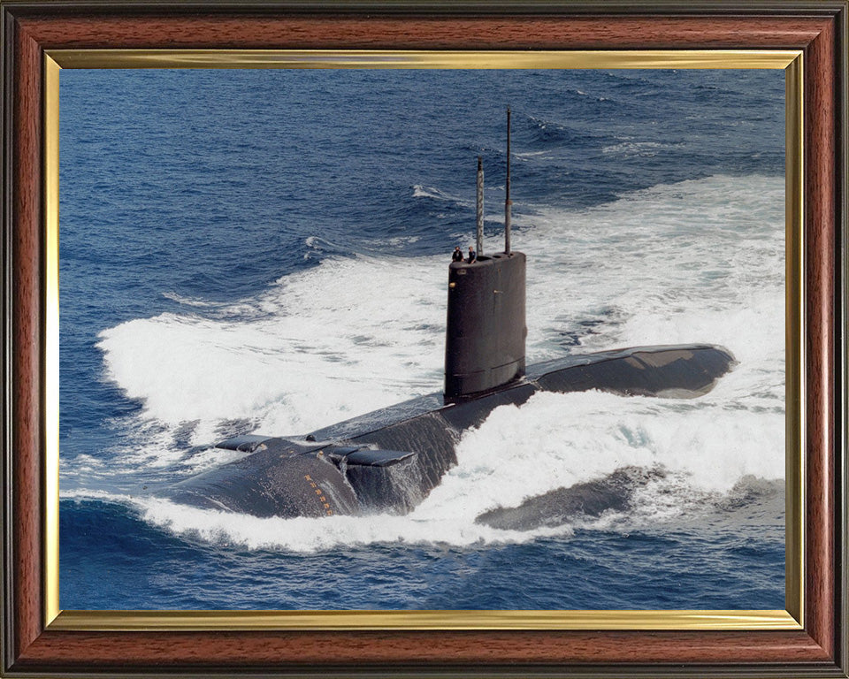 HMS Courageous S50 Royal Navy Valiant class Submarine Photo Print or Framed Print - Hampshire Prints