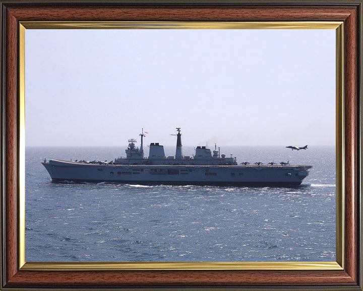 HMS Invincible R05 Royal Navy Invincible Class aircraft carrier Photo Print or Framed Print - Hampshire Prints