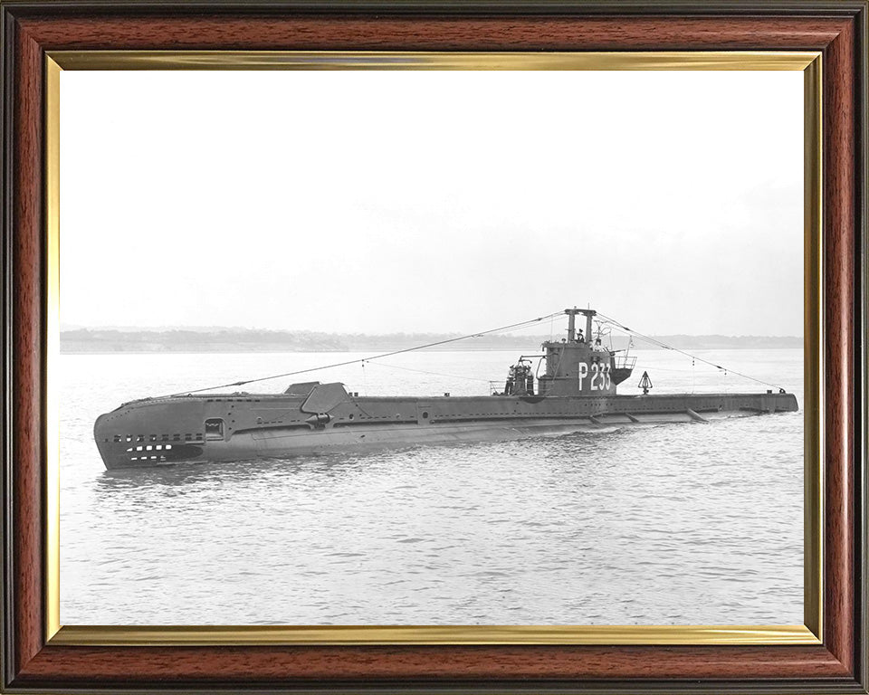 HMS Storm P233 Royal Navy S class Submarine Photo Print or Framed Print - Hampshire Prints