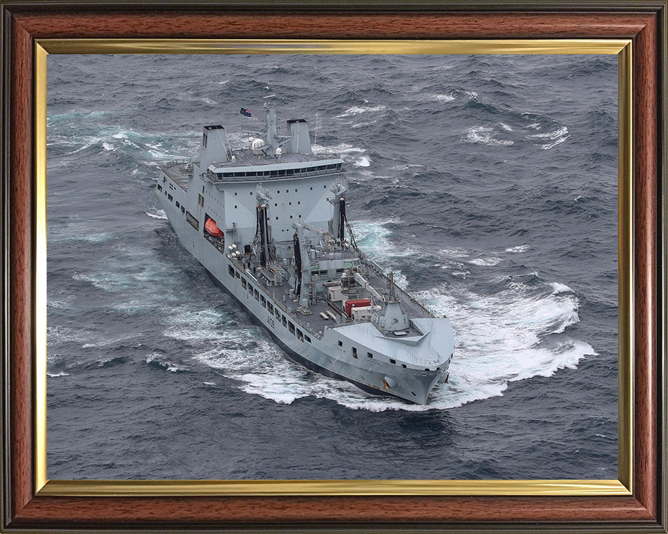 RFA Tideforce A139 Royal Fleet Auxiliary Tide class replenishment tanker Photo Print or Framed Print - Hampshire Prints