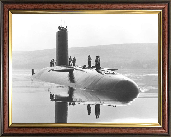 HMS Warspite S103 Royal Navy Valiant class Submarine Photo Print or Framed Print - Hampshire Prints