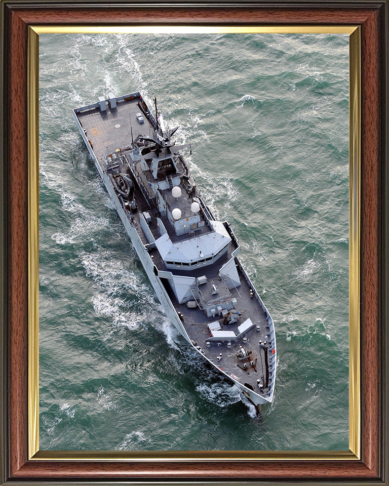 HMS Severn P282 Royal Navy River class offshore patrol vessel Photo Print or Framed Print - Hampshire Prints