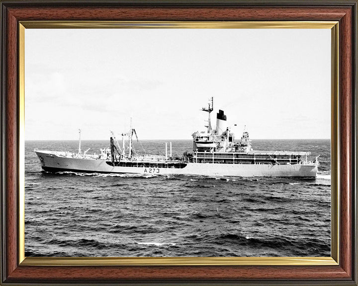 RFA Black Rover A273 Royal Fleet Auxiliary Rover class small fleet tanker Photo Print or Framed Print - Hampshire Prints