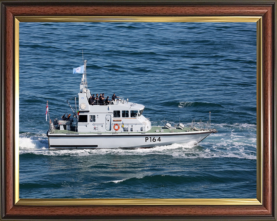 HMS Explorer P164 | Photo Print | Framed Print | Archer Class | P2000 | Patrol Vessel | Royal Navy - Hampshire Prints