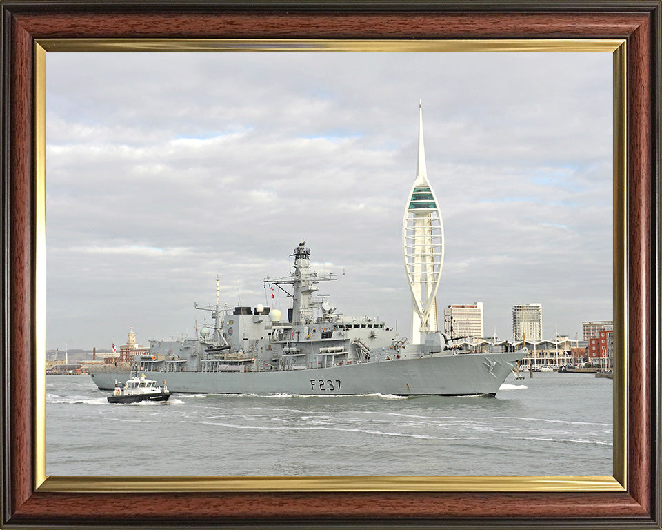 HMS Westminster F237 Royal Navy type 23 Frigate Photo Print or Framed Print - Hampshire Prints