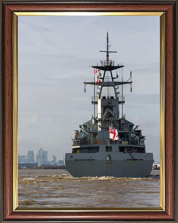 HMS Severn P282 Royal Navy River class offshore patrol vessel Photo Print or Framed Print - Hampshire Prints