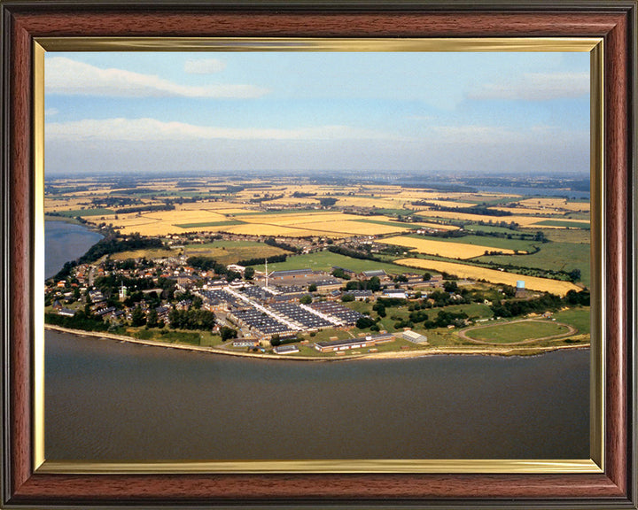 HMS Ganges Shotley Suffolk Aerial Photo Print or Framed Photo Print - Hampshire Prints