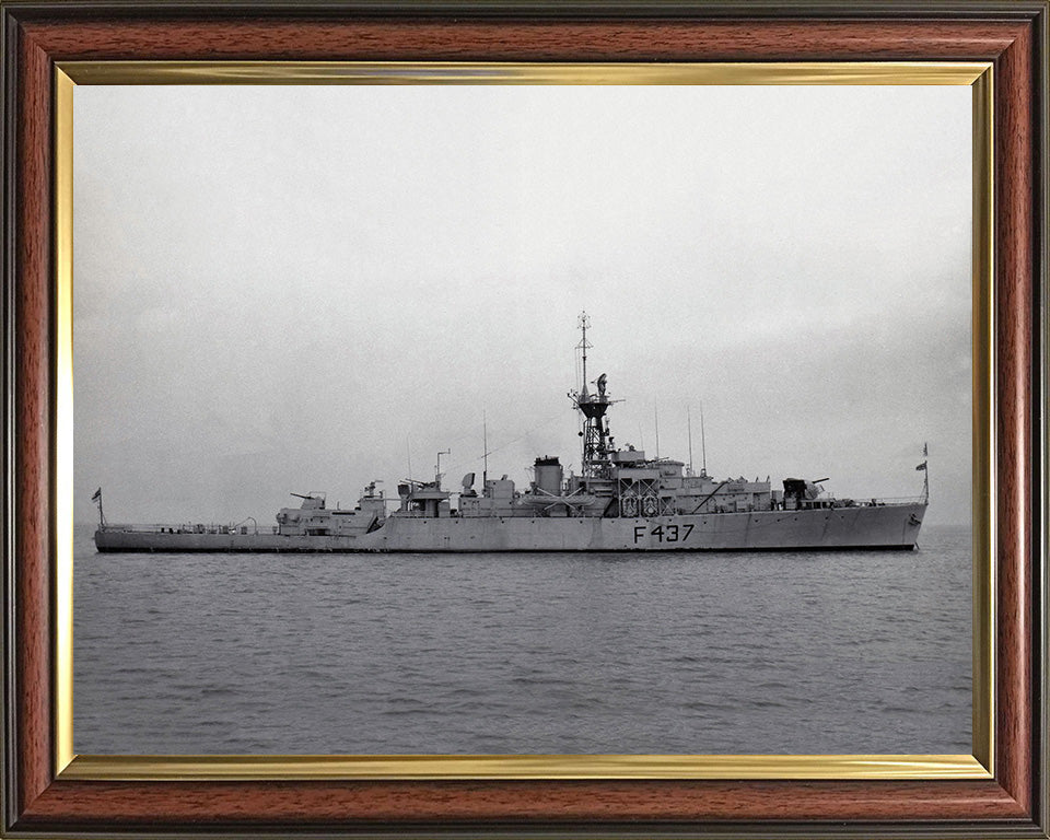 HMS Loch Lomond K437 Royal Navy Loch class frigate Photo Print or Framed Print - Hampshire Prints