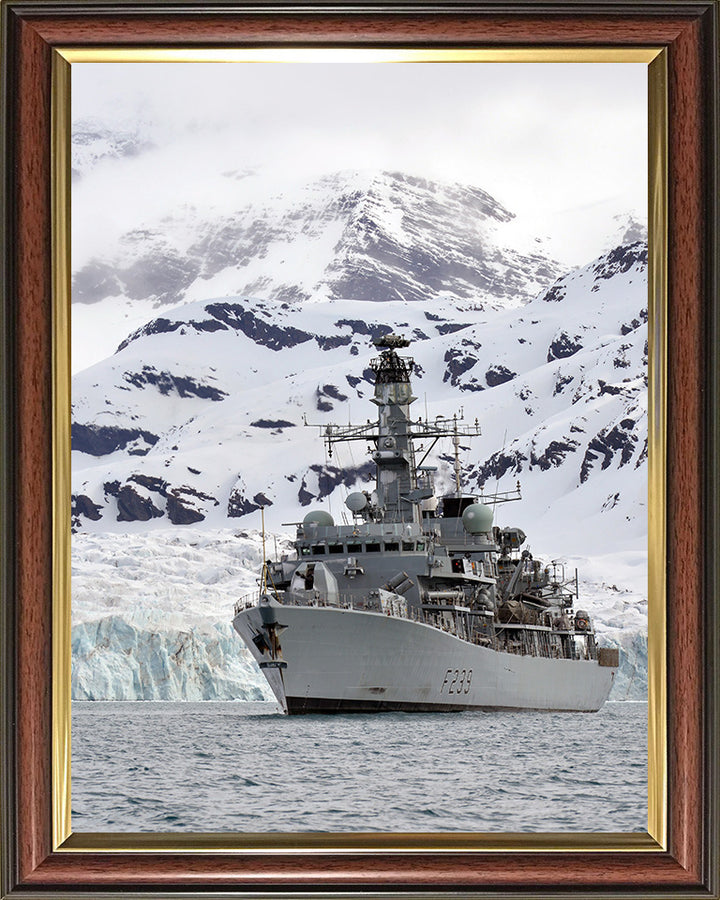 HMS Richmond F239 Royal Navy type 23 Frigate Photo Print or Framed Print - Hampshire Prints