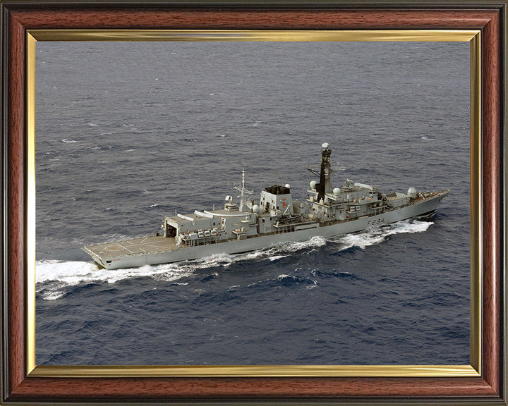 HMS Iron Duke F234 Royal Navy Type 23 frigate Photo Print or Framed Print - Hampshire Prints