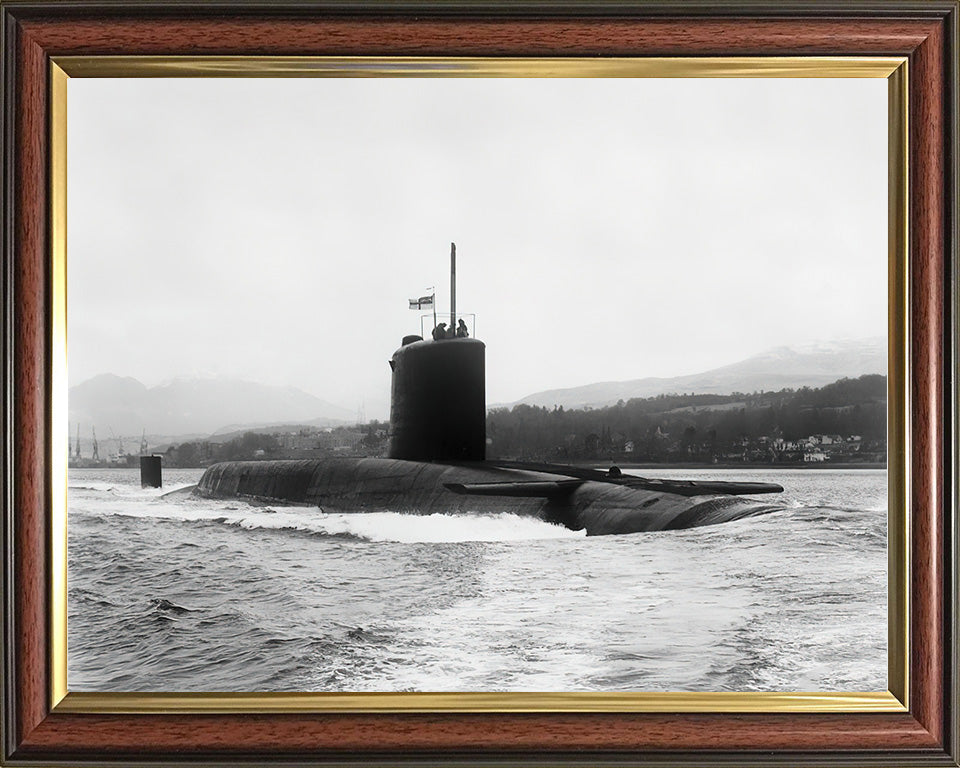 HMS Resolution S22 Royal Navy Resolution class Submarine Photo Print or Framed Print - Hampshire Prints