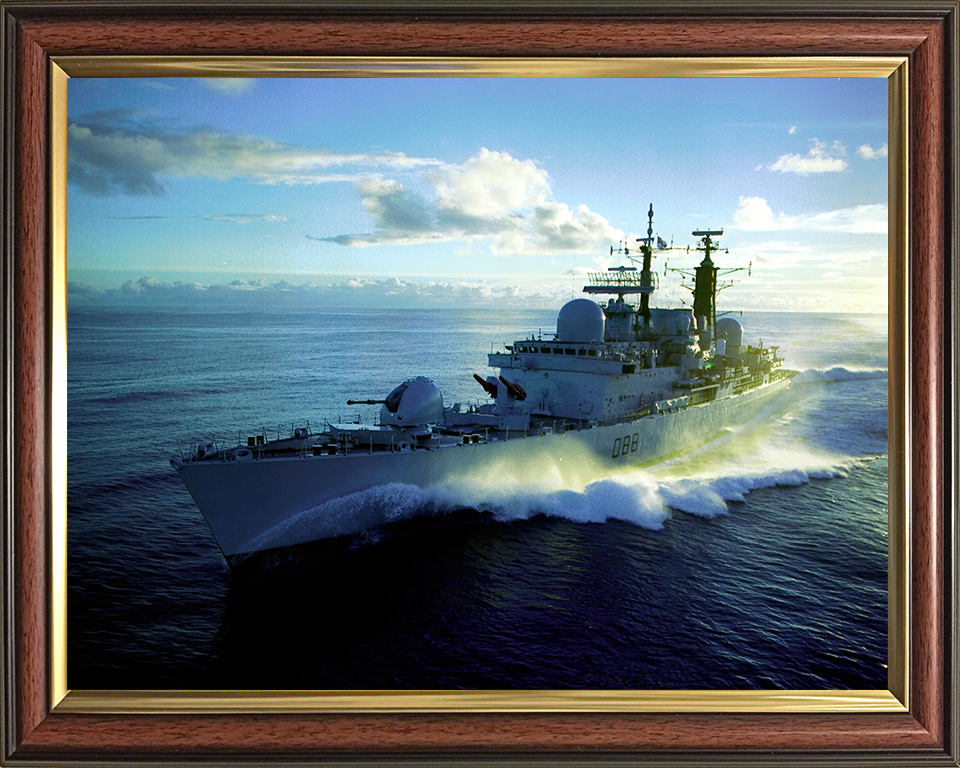 HMS Glasgow D88 | Photo Print | Framed Print | Poster | Type 42 | Destroyer | Royal Navy - Hampshire Prints