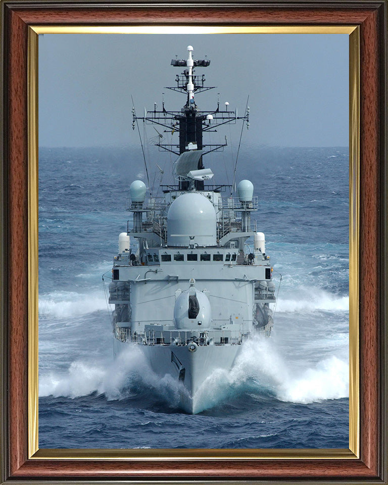 HMS Nottingham D91 Royal Navy Type 42 destroyer Photo Print or Framed Print - Hampshire Prints