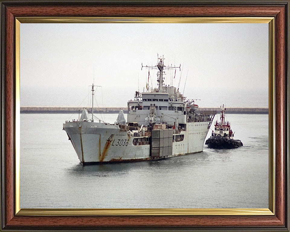 RFA Sir Percivale L3036 Royal Fleet Auxiliary Round Table class ship Photo Print or Framed Print - Hampshire Prints