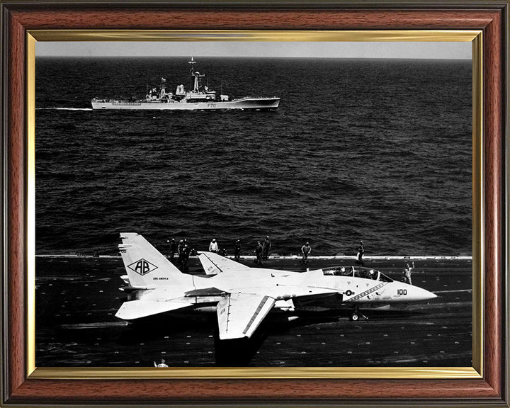 HMS Apollo F70 Royal Navy Leander class Frigate Photo Print or Framed Print - Hampshire Prints