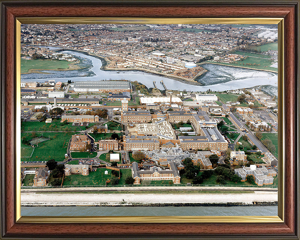 Royal Hospital Haslar Hampshire Aerial Photo Print or Framed Photo Print - Hampshire Prints