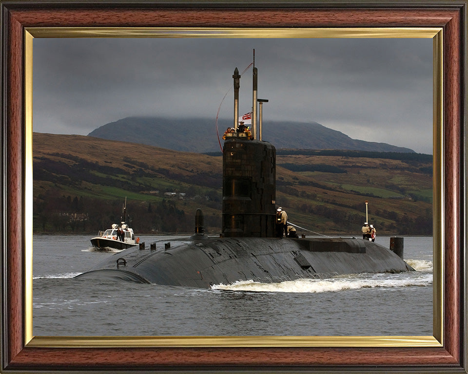 HMS Spartan S105 Royal Navy Swiftsure class Submarine Photo Print or Framed Print - Hampshire Prints