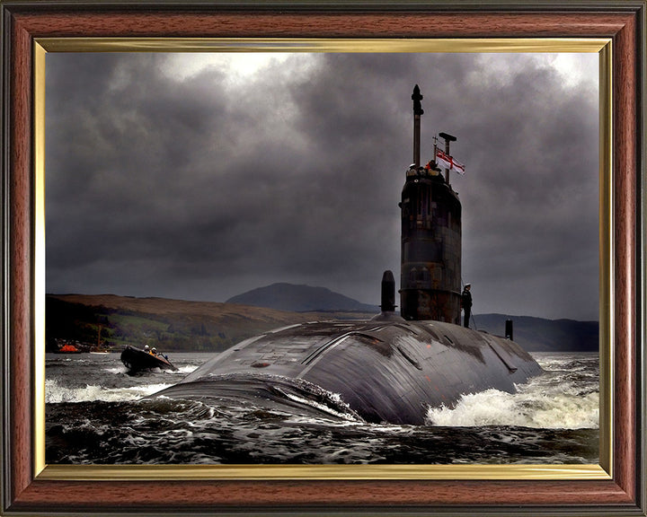 HMS Trenchant S91 Submarine | Photo Print | Framed Print | Trafalgar Class | Royal Navy - Hampshire Prints