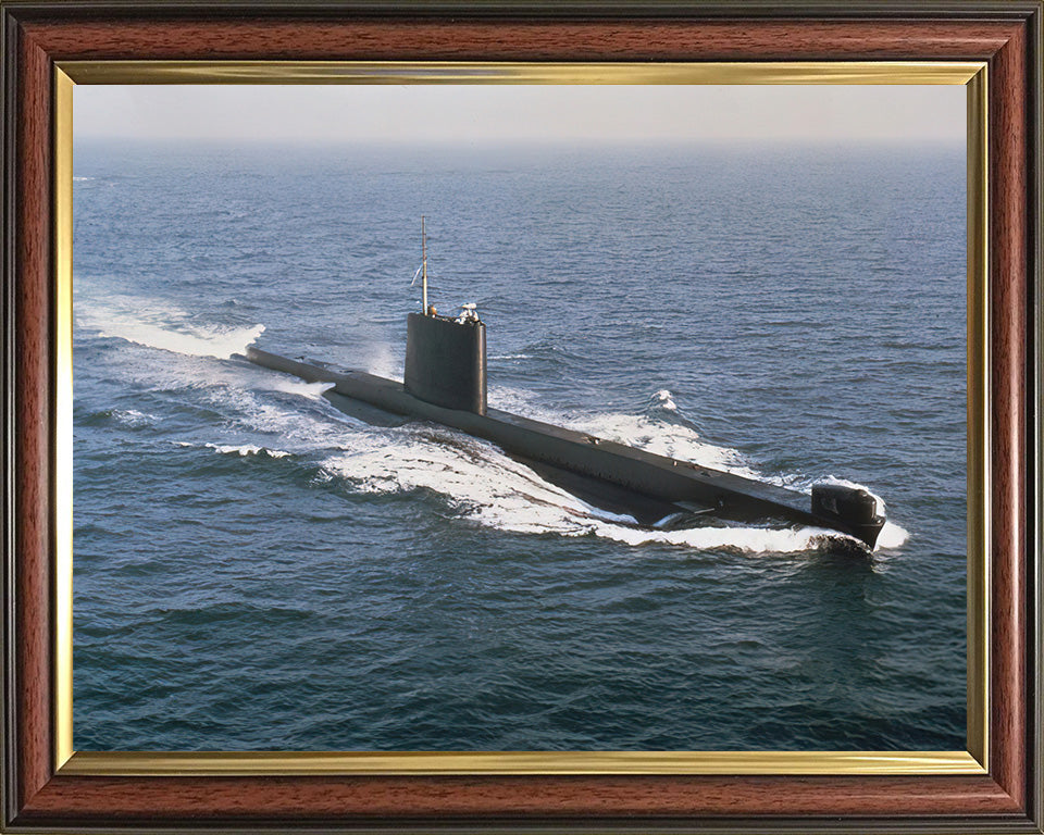 HMS Onyx S21 Royal Navy Oberon class Submarine Photo Print or Framed Print - Hampshire Prints