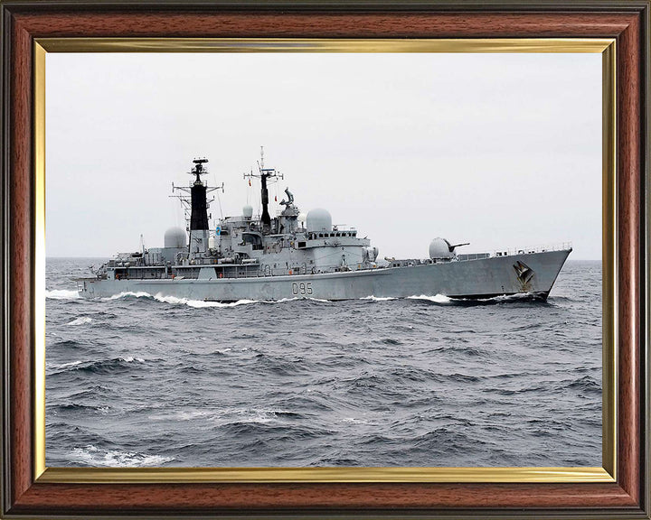 HMS Manchester D95 Royal Navy Type 42 destroyer Photo Print or Framed Photo Print - Hampshire Prints