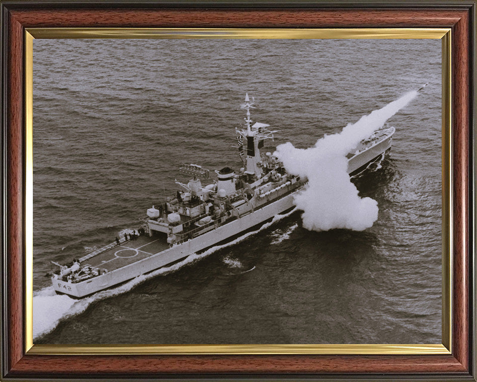 HMS Phoebe F42 Royal Navy Leander Class Frigate Photo Print or Framed Print - Hampshire Prints