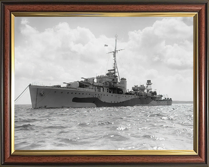 HMS Stork L81 Royal Navy Bittern class sloop Photo Print or Framed Print - Hampshire Prints