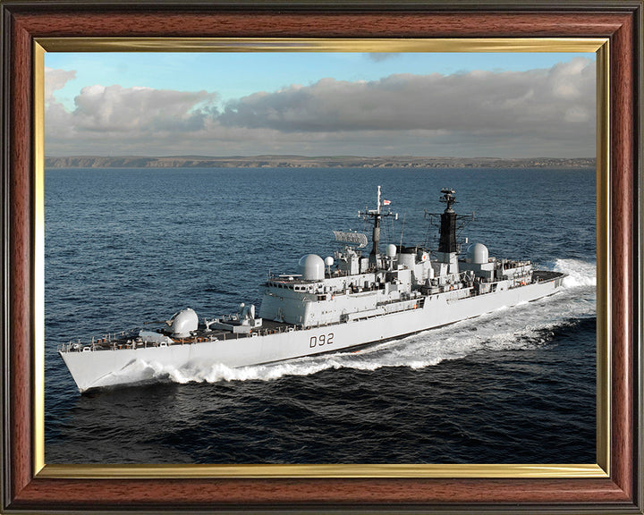 HMS Liverpool D92 Royal Navy Type 42 destroyer Photo Print or Framed Print - Hampshire Prints