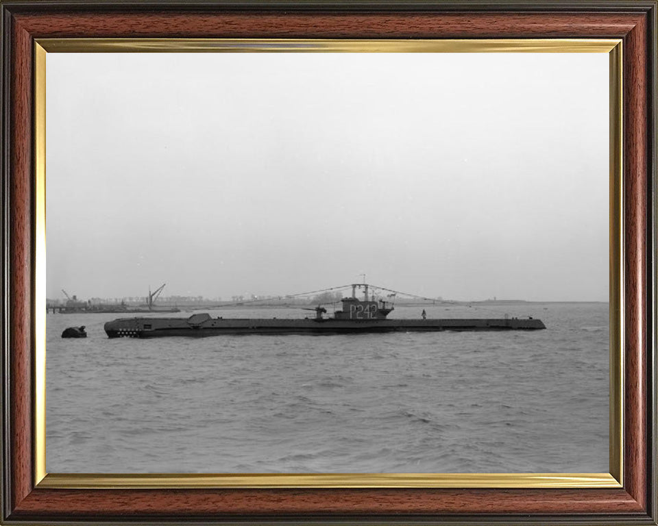 HMS Shalimar P242 Royal Navy S Class Submarine Photo Print or Framed Print - Hampshire Prints