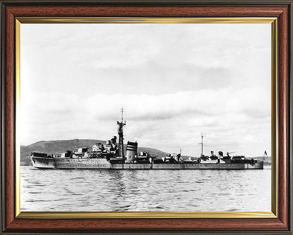 HMS Jervis G00 (F00) Royal Navy J class destroyer Photo Print or Framed Print - Hampshire Prints