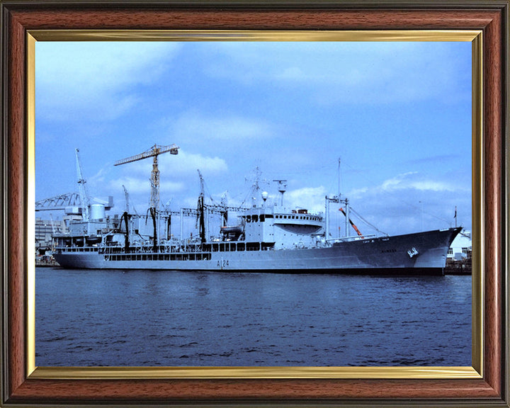 RFA Olmeda A124 Royal Fleet Auxiliary Ol class tanker Photo Print or Framed Print - Hampshire Prints