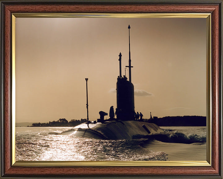 HMS Turbulent S87 Royal Navy Trafalgar class Submarine Photo Print or Framed Print - Hampshire Prints