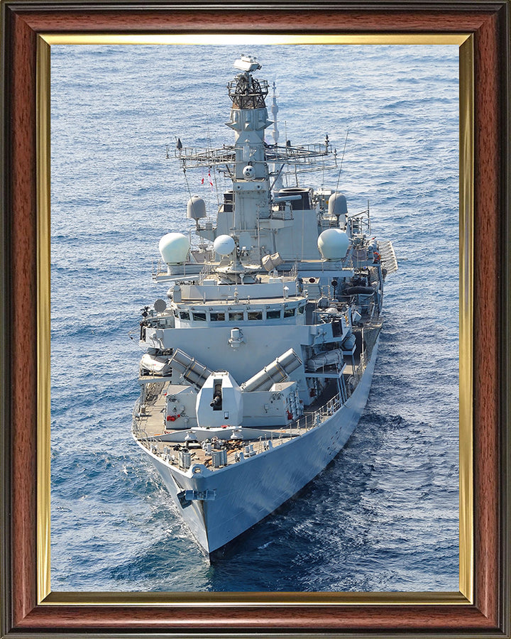 HMS Somerset F82 Royal Navy Type 23 frigate Photo Print or Framed Print - Hampshire Prints