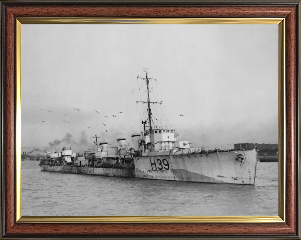 HMS Skate (1917) Royal Navy R class destroyer Photo Print or Framed Print - Hampshire Prints