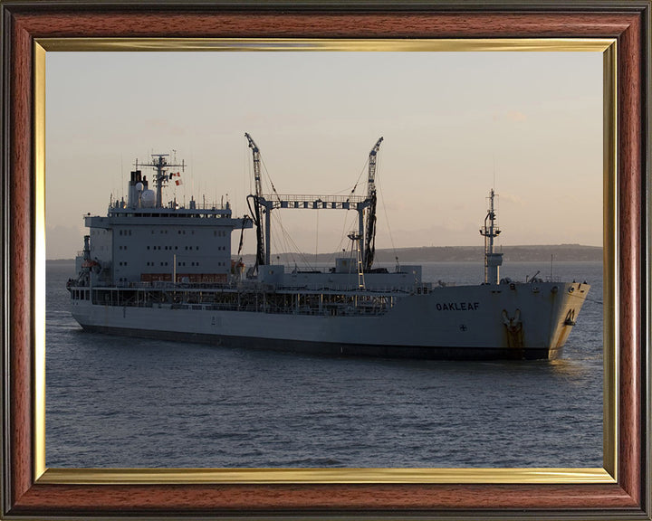 RFA Oakleaf A111 Royal Fleet Auxiliary Leaf class support tanker Photo Print or Framed Print - Hampshire Prints