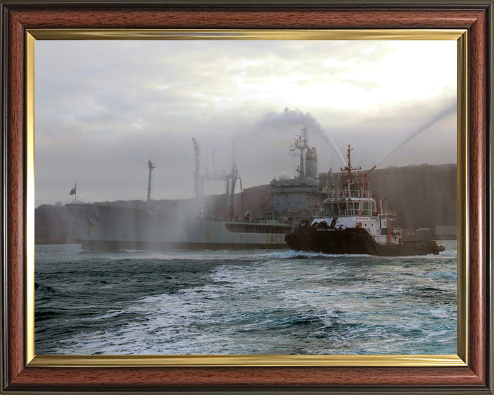 RFA Gold Rover A271 Royal Fleet Auxiliary Rover class small fleet tanker Photo Print or Framed Print - Hampshire Prints