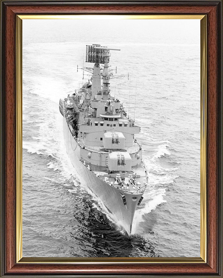 HMS Norfolk D21 Royal Navy County class destroyer Photo Print or Framed Photo Print - Hampshire Prints