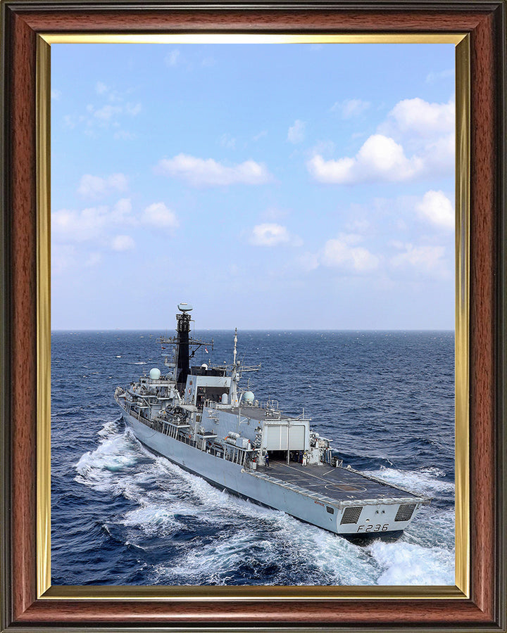 HMS Montrose F236 Royal Navy type 23 Frigate Photo Print or Framed Print - Hampshire Prints