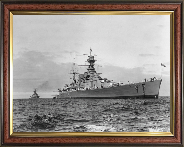 HMS Hood (51) | Photo Print | Framed Print | Admiral Class | Battlecruiser | Royal Navy - Hampshire Prints