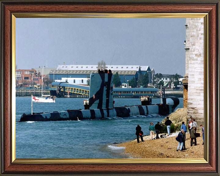 HMS Opossum S19 Royal Navy Oberon class Submarine Photo Print or Framed Print - Hampshire Prints