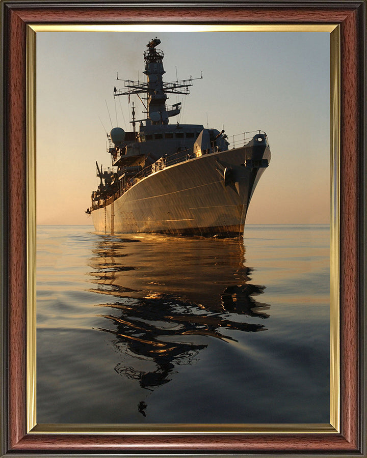 HMS Marlborough F233 Royal Navy type 23 Frigate Photo Print or Framed Print - Hampshire Prints