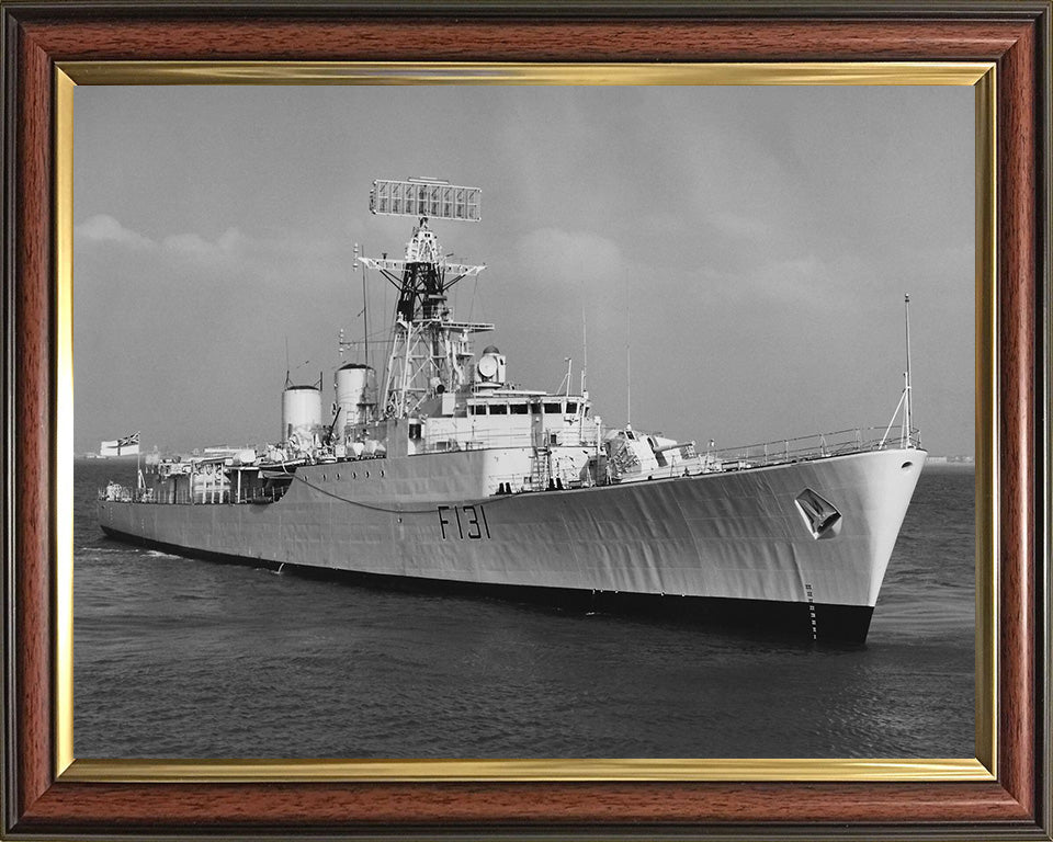 HMS Nubian F131 Royal Navy Tribal class frigate Photo Print or Framed Photo Print - Hampshire Prints