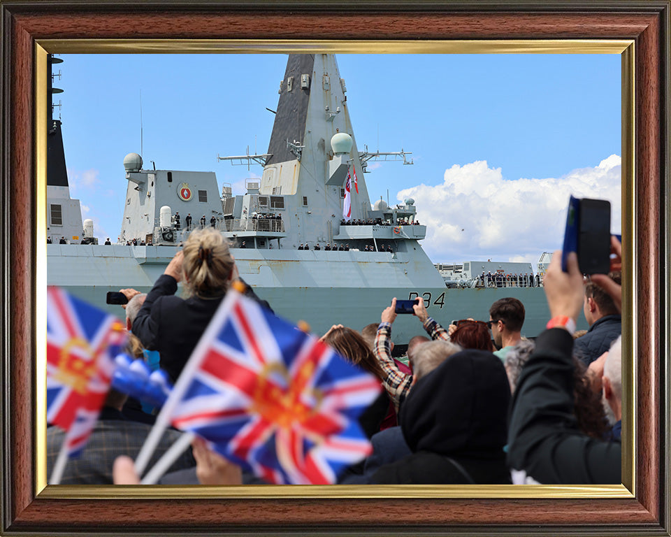 HMS Diamond D34 | Photo Print | Framed Print | Type 45 | Destroyer | Royal Navy