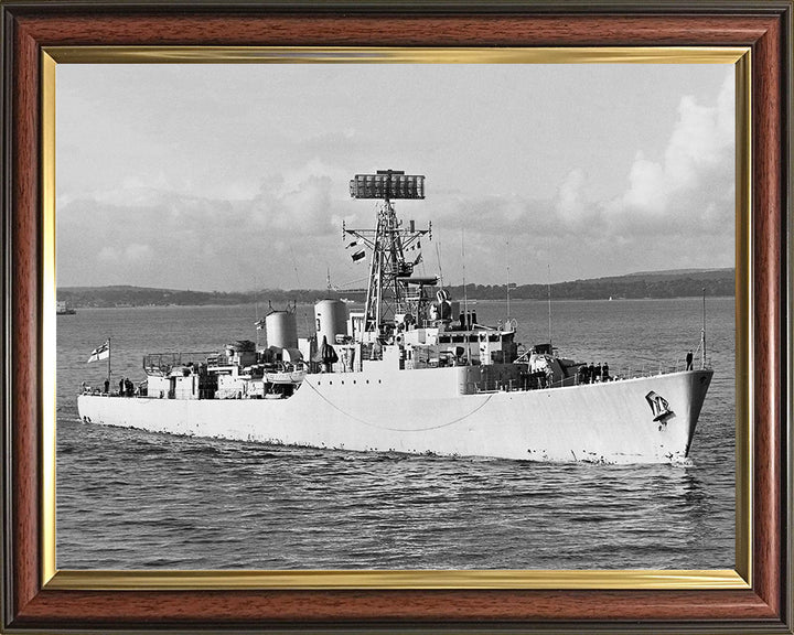 HMS Zulu F124 Royal Navy Tribal class frigate Warship Photo Print or Framed Print - Hampshire Prints