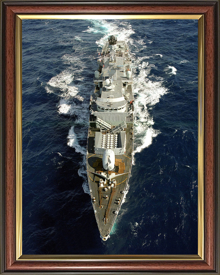 HMS Marlborough F233 Royal Navy type 23 Frigate Photo Print or Framed Print - Hampshire Prints