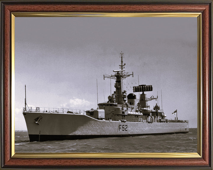 HMS Juno F52 Royal Navy Leander class frigate Photo Print or Framed Print - Hampshire Prints