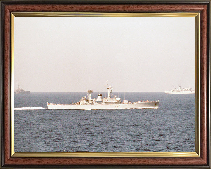 HMS Andromeda F57 Royal Navy Leander class frigate Photo Print or Framed Print - Hampshire Prints