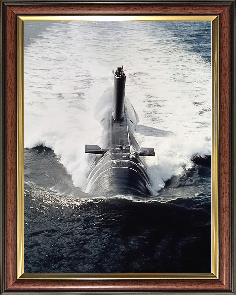 HMS Conqueror S48 Submarine | Photo Print | Framed Print | Churchill class | Royal Navy - Hampshire Prints