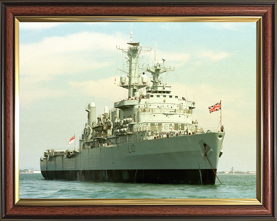 HMS Fearless L10 Royal Navy Fearless class amphibious ship Photo Print or Framed Print - Hampshire Prints